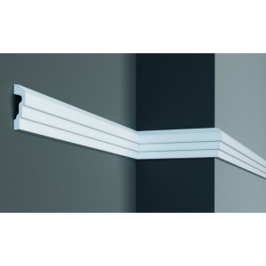 Brau decorativ din poliuretan Flexibil CR739F - 7.5x2.1x200 cm - Img 1