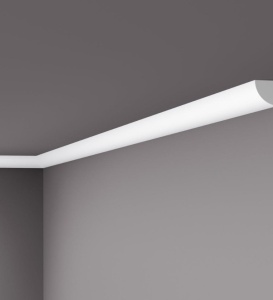 Cornisa decorativa din polimer rigid C1 - 1.1x1.9x200 cm - Img 3