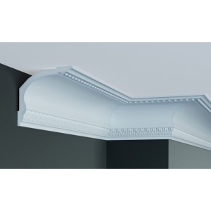 Cornisa decorativa din poliuretan C732 - 12.6x12.6x200 cm - Img 2