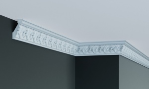 Cornisa decorativa din poliuretan C747 - 6.4x3x200 cm - Img 1