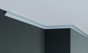 Cornisa decorativa din poliuretan Flexibil P925F - 5x5x200 cm