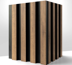 Panou riflat 3D Vasco, Oak Craft, 270x11.7cm, Lamelio - Img 3