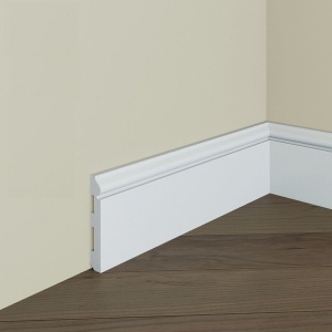 Plinta decorativa din polimer rigid S5 - 8x1.4x200 cm - Img 1
