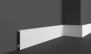 Plinta decorativa din poliuretan flexibil S30F - 9x1.6x200 cm - Img 1