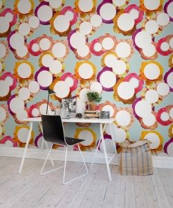 Tapet Flower Dot, Rebel Walls