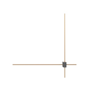 Wall luminaire C070WL-L12GB3K - Img 1