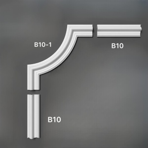 Brau decorativ din polimer rigid B10 - 3.2x1.6x200 cm - Img 4
