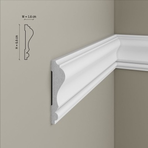 Brau decorativ din polimer rigid B11 - 6.6x1.6x200 cm - Img 2