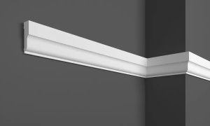 Brau decorativ din polimer rigid B28 - 4.1x1.2x200 cm - Img 1