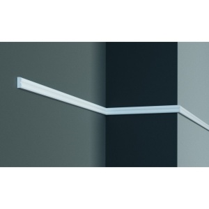 Brau decorativ din poliuretan Flexibil CR803F - 2x0.8x200 cm - Img 1