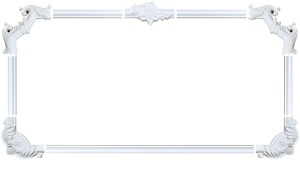 Chenar decorativ din poliuretan CR810D - 11x2x24 cm - Img 2