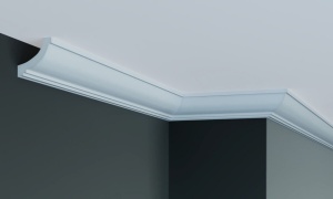 Cornisa decorativa din poliuretan Flexibil P920F - 5x5x200 cm - Img 1