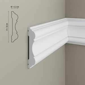 Brau decorativ din polimer rigid B14 - 10.1x2.2x200 cm - Img 1