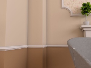 Brau decorativ din polimer rigid B4 - 4x1.9x200 cm - Img 3