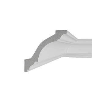 Cornisa decorativa din polimer rigid C14 - 7.8x8.4x200 cm - Img 3