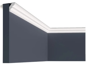 Cornisa decorativa din polimer rigid C3 - 2.8x2.8x200 cm - Img 3