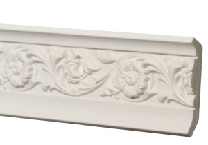 Cornisa decorativa din poliuretan C753 - 8x5.4x200 cm - Img 2