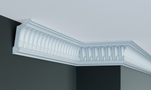 Cornisa decorativa din poliuretan C788 - 10.4x6.2x200 cm - Img 1