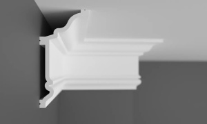 Cornisa decorativa din poliuretan flexibil C19 - 9.7x4.8x200 cm - Img 6