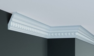 Cornisa decorativa din poliuretan Flexibil C704F - 8.6x5x200 cm