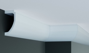 Cornisa decorativa din poliuretan P883 - 6x12.5x200 cm