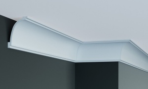 Cornisa decorativa din poliuretan P893 - 9x6.5x200 cm - Img 2