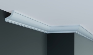 Cornisa decorativa din poliuretan P920 - 5x5x200 cm - Img 2