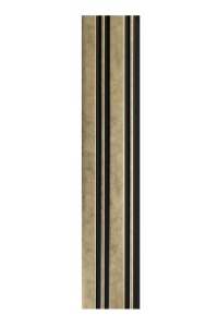 Profil dreapta pentru panou riflat 3D Milo, Auriu, 270x2.6cm, Lamelio
