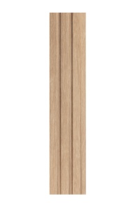 Profil stanga pentru panou riflat 3D Olmo, Oak Gold II, 270x4.2cm, Lamelio