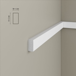 Brau decorativ din polimer rigid B7 - 2x1x200 cm - Img 3