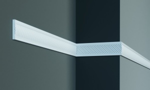 Brau decorativ din poliuretan CR901E - 6x0.8x200 cm