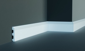 Brau decorativ din poliuretan Flexibil CR943F - 8x1.2x200 cm - Img 2