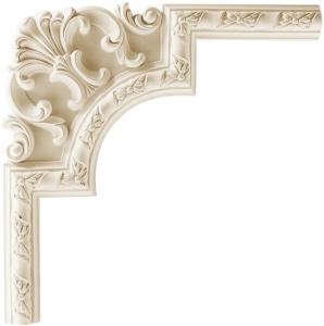 Chenar decorativ din poliuretan CR710C - 33x33x3.5 cm - Img 2