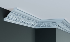 Cornisa decorativa din poliuretan C922 - 8x9.2x200 cm - Img 1