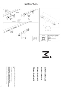 Track luminaire TR132-2-7W3K-BS - Img 2