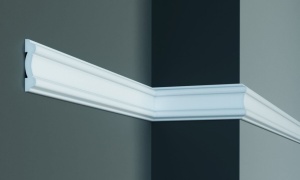 Brau decorativ din poliuretan CR953 - 8.1x1.8x200 cm - Img 1
