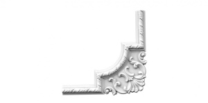 Chenar decorativ din poliuretan CR710C - 33x33x3.5 cm - Img 3