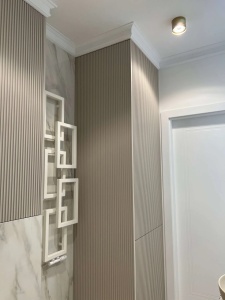 Cornisa decorativa din polimer rigid C19 - 9.7x4.8x200 cm - Img 3