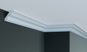 Cornisa decorativa din poliuretan Flexibil P931F - 5.5x5x200 cm