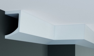 Cornisa decorativa din poliuretan P885 - 13x8.3x200 cm - Img 2