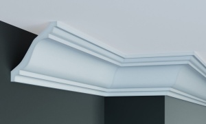 Cornisa decorativa din poliuretan P950 - 12x11x200 cm - Img 2