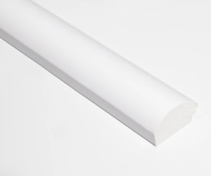 Profil dreapta pentru panou riflat 3D Luna, Alb, 270x2.5cm, Lamelio