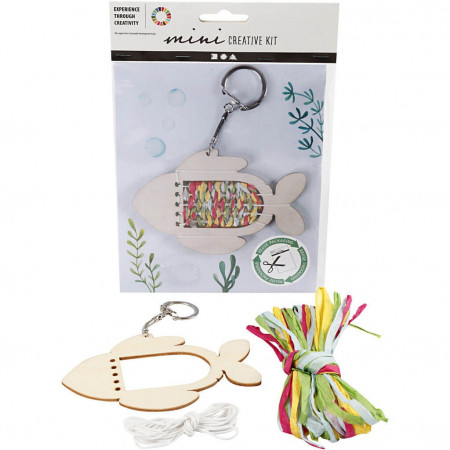 Mini kit creativ - breloc peste