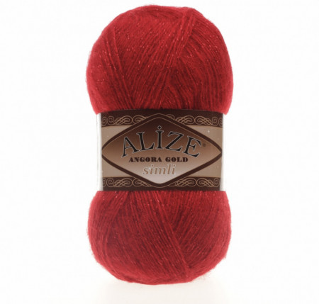 Angora Gold Simli 106 Red