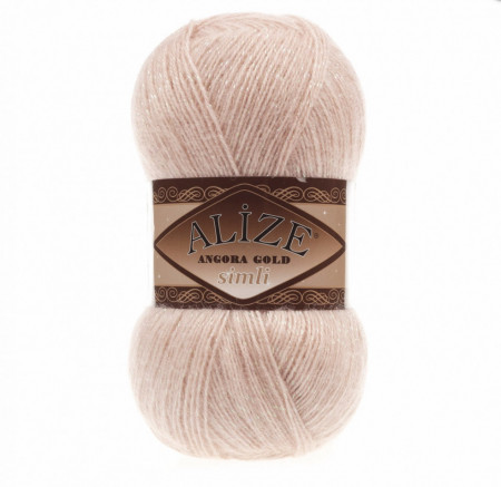 Angora Gold Simli 404 Champagne