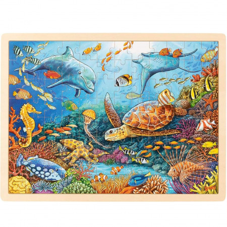 Puzzle lemn Goki - Marea bariera de corali