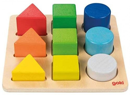 Puzzle sortator Goki Figuri geometrice
