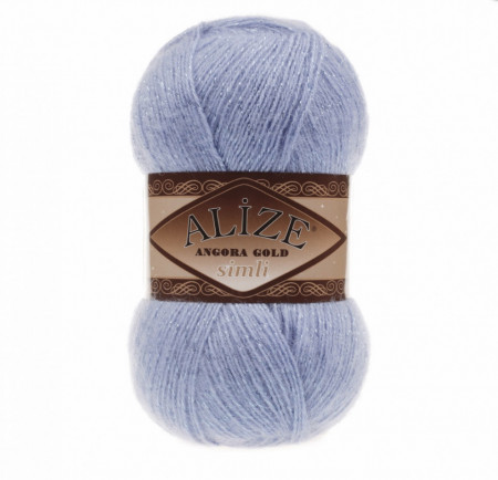 Angora Gold Simli 40 Blue