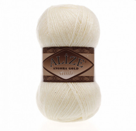 Angora Gold Simli 67 Candle Light