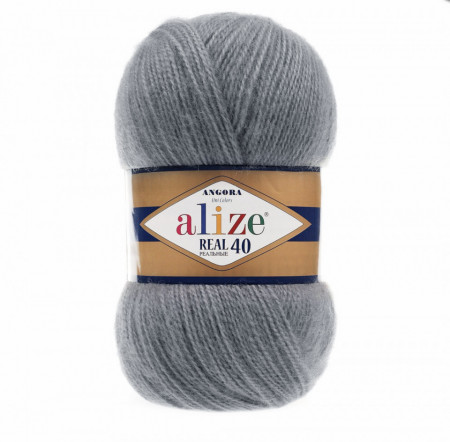 Angora Real 40 - Medium Grey 87